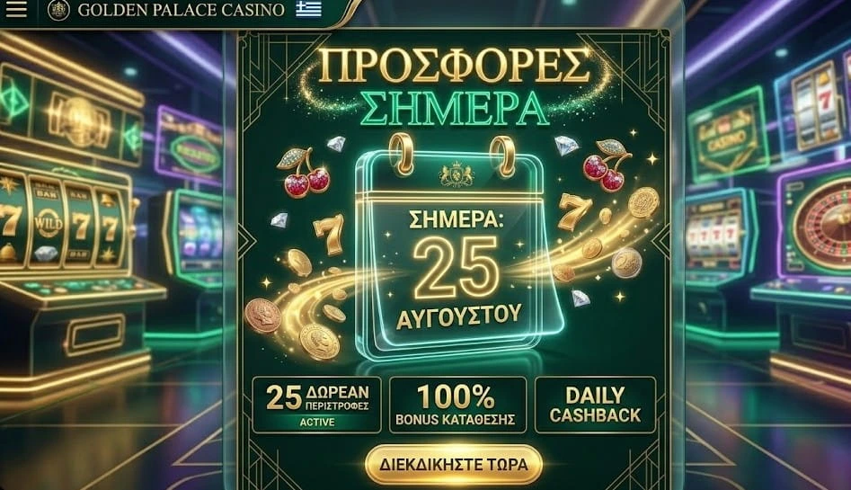 Αναζήτηση για free spins σημερα.